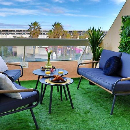 'Cap Confession' - Naturiste - Sea View - Beach - Parking -Air Conditionaire Агд Экстерьер фото